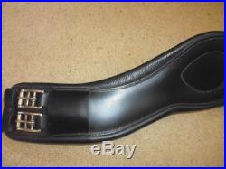 Fairfax Leather Dressage Girth black size 30 standard gauge