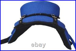 Freemax All Purpose Synthetic Treeless Suede English Horse Saddle Tack Size10-18