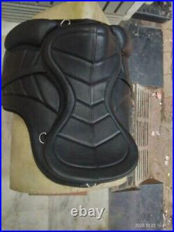 Freemax Premium Softy Leather Treeless saddle with girth+stirrup Size 13 to 18