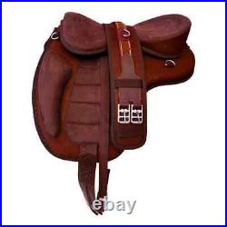 Freemax Saddle Synthetic English Tack With Girth 12'' To 18'' Free Ship