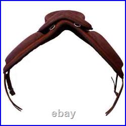 Freemax Saddle Synthetic English Tack With Girth 12'' To 18'' Free Ship