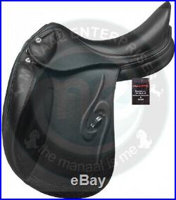 Genuine Premium Leather Dressage English Horse Saddle+Bridle, Reins, Girth, Stirrup