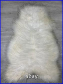 Genuine Sheepskin Rug 100% Natural Pelt Grade A Quality Single Home Decor Accent