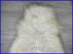 Genuine Sheepskin Rug 100% Natural Pelt Grade A Quality Single Home Decor Accent