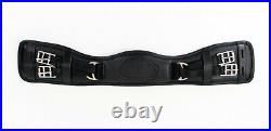 Girth Dressage Leather Padded Shaped