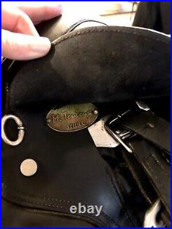 Gorgeous Black M Toulouse Sellier 18 Dressage English Saddle