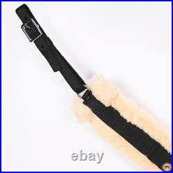 HILASON Western Horse Suede Leather Bareback Pad Breast Collar and Girth HILASON Western Horse Suede Leather Bareback Pad Breast Collar and Girth