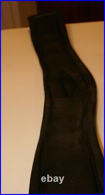 HULSEBOS Anatomic Dressage Girth BLACK PADDED 26 TOTAL LENGTH 33 5.5WIDEST