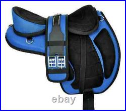 Hand Made English Freemax Horse Equine Synthetic Treeless Saddle With Stirrups