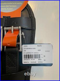 Henri de Rivel Equalizer leather dressage girth, size 28, new with tags