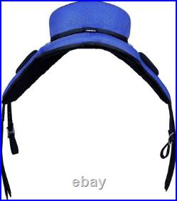 Horse Saddle FREEMAX All Purpose Synthetic Treeless Suede English Tack Size10-18