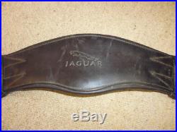 Jaguar Short Elasticated Curved Girth brown size 60cm 24 dressage anatomical