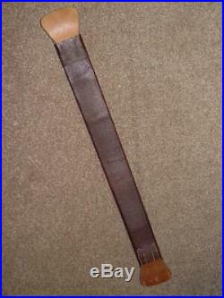 Jeffries Brown Leather 3 Fold Dressage Girth Size 30