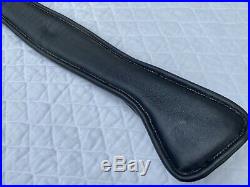 Kieffer Dressage Girth Black Padded Leather 75