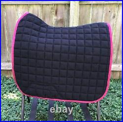 LeMieux Loire Classic Dressage Square Saddle Pad Large Mulberry