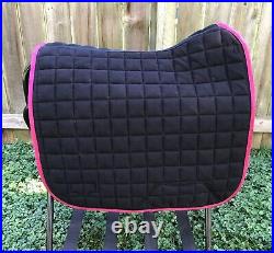 LeMieux Loire Classic Dressage Square Saddle Pad Large Mulberry