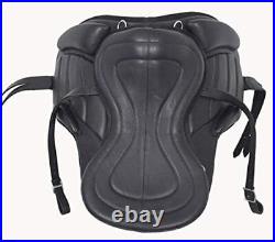 Leather Horse Saddle Durable Softy Comfortable with Girth Horse Saddle