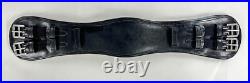 Leather Padded Black Dressage Girth Size 65cm Leather Padded Black Dressage Girth Size 65cm