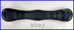 Leather Padded Black Dressage Girth Size 65cm Leather Padded Black Dressage Girth Size 65cm