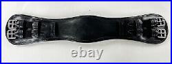 Leather Padded Black Dressage Girth Size 65cm Leather Padded Black Dressage Girth Size 65cm