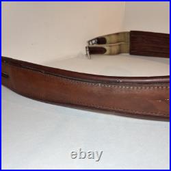 Lot of 2 Leather English Riding Girths 46 & 52