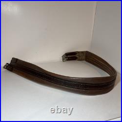 Lot of 2 Leather English Riding Girths 46 & 52