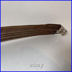 Lot of 2 Leather English Riding Girths 46 & 52