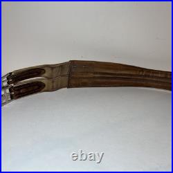 Lot of 2 Leather English Riding Girths 46 & 52