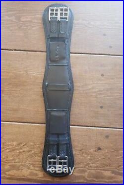 M Toulouse Contour Dressage Girth Brand New Black Stamped 22, Measures 23
