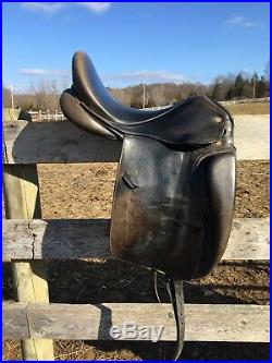 M. Toulouse Dressage Saddle with Girth, Bridle & Leathers