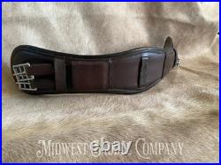 M. Toulouse Leather Dressage Monoflap Girth with Spring Buckles 24 M. Toulouse Leather Dressage Monoflap Girth with Spring Buckles 24