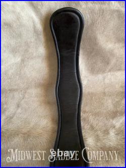M. Toulouse Leather Dressage Monoflap Girth with Spring Buckles 24 M. Toulouse Leather Dressage Monoflap Girth with Spring Buckles 24