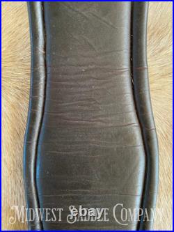 M. Toulouse Leather Dressage Monoflap Girth with Spring Buckles 24 M. Toulouse Leather Dressage Monoflap Girth with Spring Buckles 24