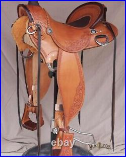 Marc Oliver Slick Fork Custom Western Saddle