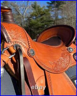 Marc Oliver Slick Fork Custom Western Saddle