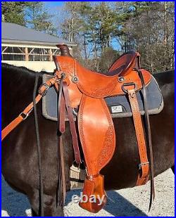 Marc Oliver Slick Fork Custom Western Saddle