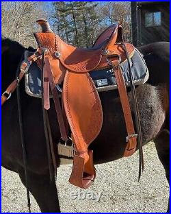 Marc Oliver Slick Fork Custom Western Saddle