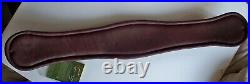 Marcel Toulouse Mono-Flap/Dressage Girth, 22, Brown, Padded, New