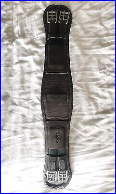 Marcel Toulouse Mono-Flap/Dressage Girth, 24, Brown, Padded, Used