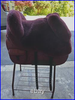 Mattes dressage/endurance WOOL Saddle with Sheepskin-saddle Fellsattle- bareback Mattes dressage/endurance WOOL Saddle with Sheepskin-saddle Fellsattle- bareback