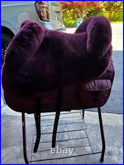 Mattes dressage/endurance WOOL Saddle with Sheepskin-saddle Fellsattle- bareback Mattes dressage/endurance WOOL Saddle with Sheepskin-saddle Fellsattle- bareback