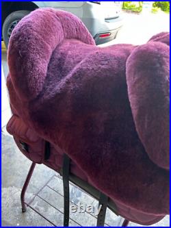 Mattes dressage/endurance WOOL Saddle with Sheepskin-saddle Fellsattle- bareback Mattes dressage/endurance WOOL Saddle with Sheepskin-saddle Fellsattle- bareback