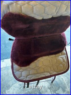Mattes dressage/endurance WOOL Saddle with Sheepskin-saddle Fellsattle- bareback Mattes dressage/endurance WOOL Saddle with Sheepskin-saddle Fellsattle- bareback