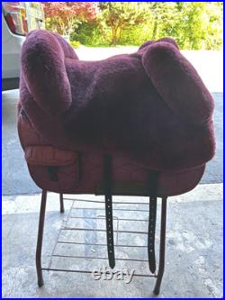 Mattes dressage/endurance WOOL Saddle with Sheepskin-saddle- bareback-treeless Mattes dressage/endurance WOOL Saddle with Sheepskin-saddle- bareback-treeless