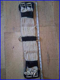 Montana Cincha Dressage Girth 22 With Leather Backers