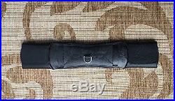 NEW Antares Short Leather Dressage Girth Padded with Buckle Covers 50cm / 20