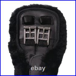 NEW Mattes 60cm Slim Line Athletico Black sheepskin leather Dressage girth $320