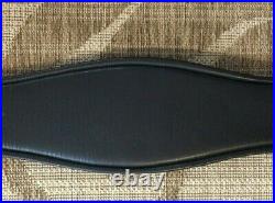 NEW SmartPak Harwich Leather Padded Monoflap Dressage Horse Girth 31 BLACK