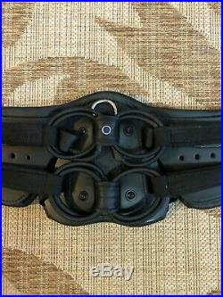 NEW Stubben Horse Equi-Soft Leather Dressage Girth 28 BLACK