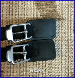 NEW Stubben Horse Equi-Soft Leather Dressage Girth 30 75cm BLACK
